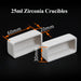 Zirconia Crucible High Temperature Resistant Crucible Square| NEXACULE - Zirconia Crucible