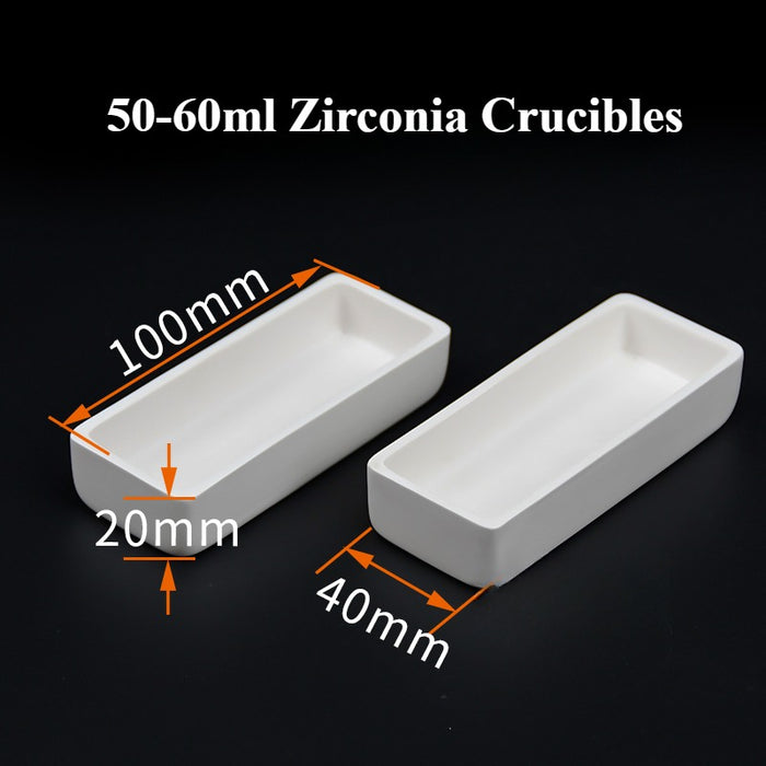 Zirconia Crucible High Temperature Resistant Crucible Square| NEXACULE - Zirconia Crucible