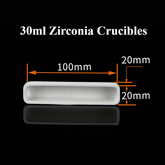 Zirconia Crucible High Temperature Resistant Crucible Square| NEXACULE - Zirconia Crucible
