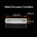 Zirconia Crucible High Temperature Resistant Crucible Square| NEXACULE - Zirconia Crucible