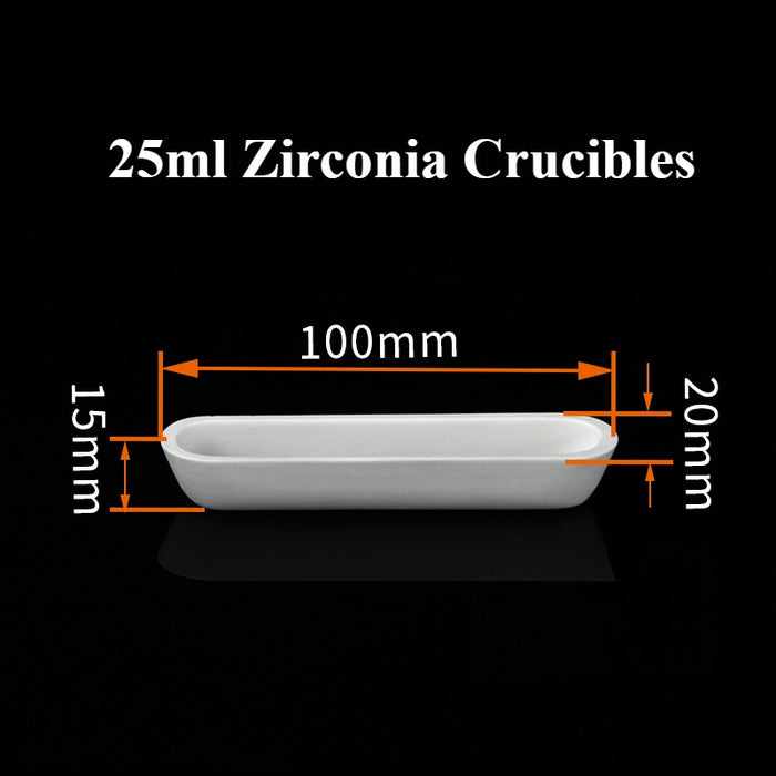 Zirconia Crucible High Temperature Resistant Crucible Square| NEXACULE - Zirconia Crucible