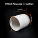 Zirconia Crucibles High Temperature Zirconium Oxide Crucible | NEXACULE - Zirconia Crucibles