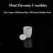 Zirconia Crucibles High Temperature Zirconium Oxide Crucible | NEXACULE - Zirconia Crucibles