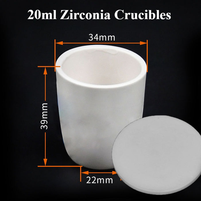 Zirconia Crucibles High Temperature Zirconium Oxide Crucible | NEXACULE - Zirconia Crucibles
