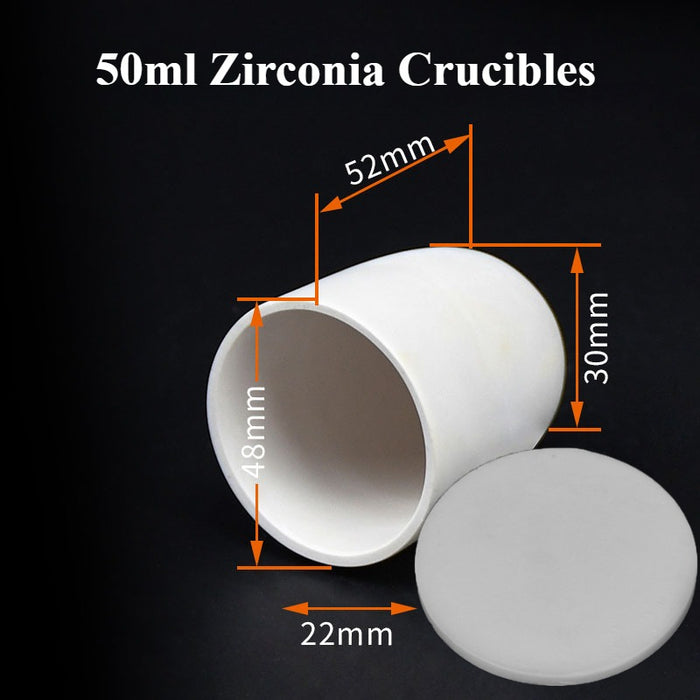 Zirconia Crucibles High Temperature Zirconium Oxide Crucible | NEXACULE - Zirconia Crucibles