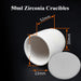 Zirconia Crucibles High Temperature Zirconium Oxide Crucible | NEXACULE - Zirconia Crucibles