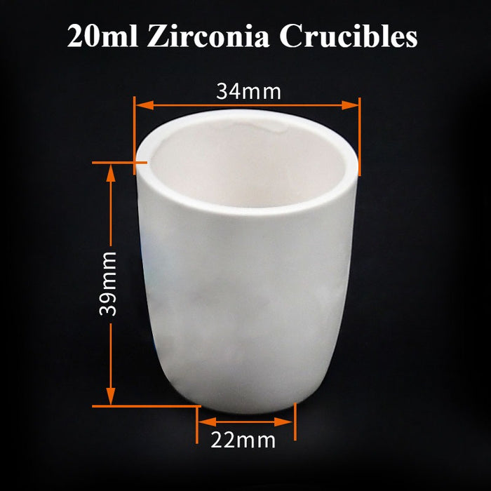 Zirconia Crucibles High Temperature Zirconium Oxide Crucible | NEXACULE - Zirconia Crucibles