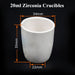 Zirconia Crucibles High Temperature Zirconium Oxide Crucible | NEXACULE - Zirconia Crucibles