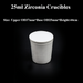 Zirconia Crucibles High Temperature Zirconium Oxide Crucible | NEXACULE - Zirconia Crucibles