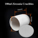 Zirconia Crucibles High Temperature Zirconium Oxide Crucible | NEXACULE - Zirconia Crucibles