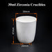 Zirconia Crucibles High Temperature Zirconium Oxide Crucible | NEXACULE - Zirconia Crucibles