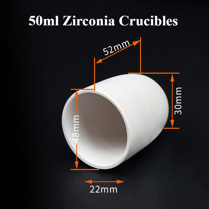 Zirconia Crucibles High Temperature Zirconium Oxide Crucible | NEXACULE - Zirconia Crucibles
