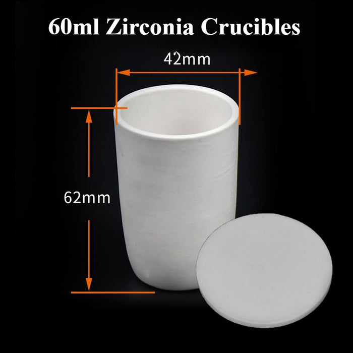 Zirconia Crucibles High Temperature Zirconium Oxide Crucible | NEXACULE - Zirconia Crucibles