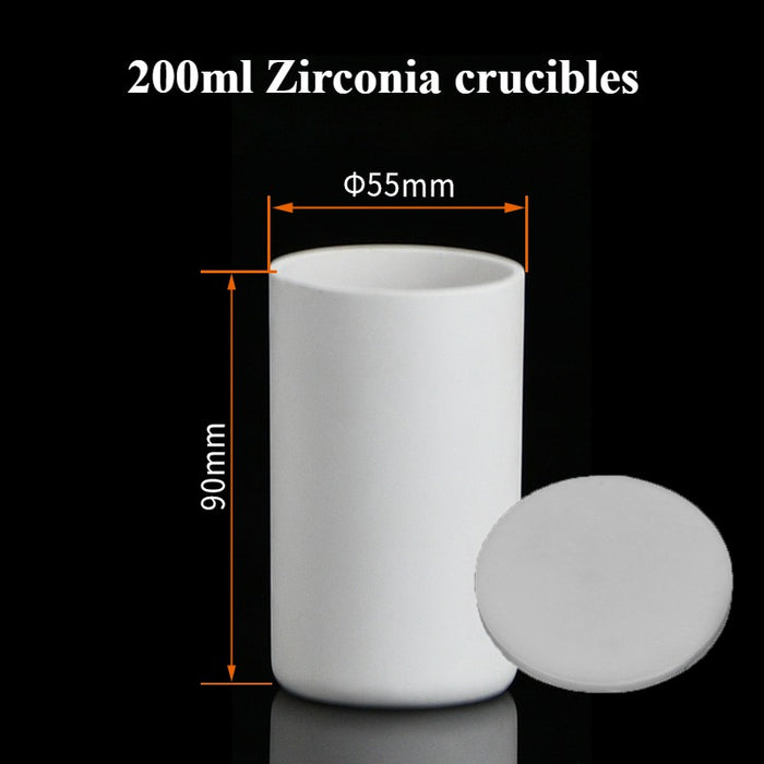 Zirconia Crucibles Zirconia Ceramic Crucible Cylinder | NEXACULE - Zirconia Crucibles