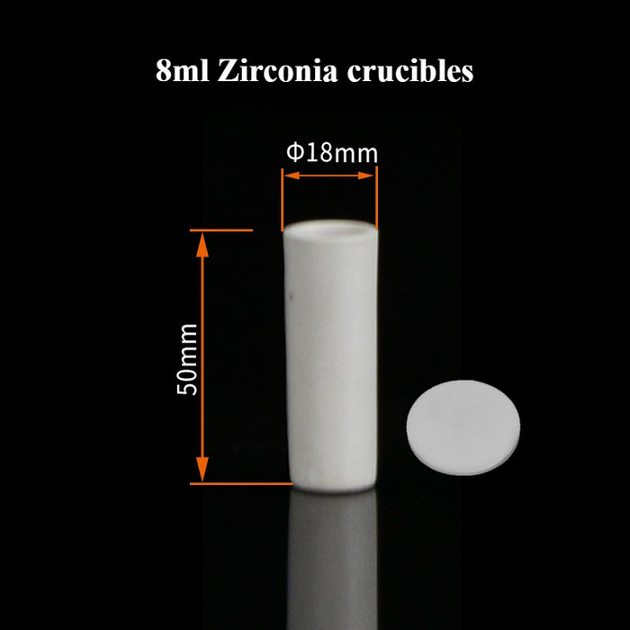 Zirconia Crucibles Zirconia Ceramic Crucible Cylinder | NEXACULE - Zirconia Crucibles
