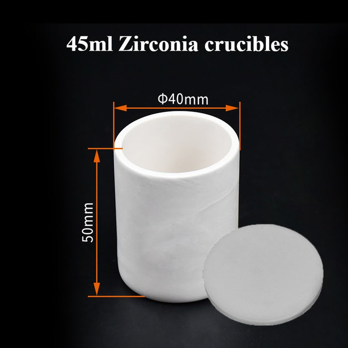 Zirconia Crucibles Zirconia Ceramic Crucible Cylinder | NEXACULE - Zirconia Crucibles