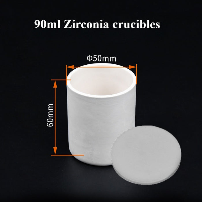 Zirconia Crucibles Zirconia Ceramic Crucible Cylinder | NEXACULE - Zirconia Crucibles