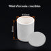 Zirconia Crucibles Zirconia Ceramic Crucible Cylinder | NEXACULE - Zirconia Crucibles