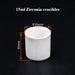 Zirconia Crucibles Zirconia Ceramic Crucible Cylinder | NEXACULE - Zirconia Crucibles