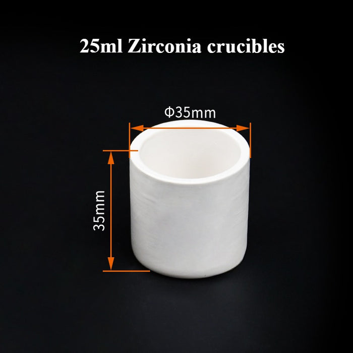 Zirconia Crucibles Zirconia Ceramic Crucible Cylinder | NEXACULE - Zirconia Crucibles