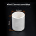 Zirconia Crucibles Zirconia Ceramic Crucible Cylinder | NEXACULE - Zirconia Crucibles