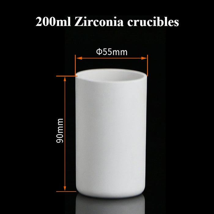 Zirconia Crucibles Zirconia Ceramic Crucible Cylinder | NEXACULE - Zirconia Crucibles