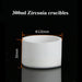Zirconia Crucibles Zirconia Ceramic Crucible Cylinder | NEXACULE - Zirconia Crucibles