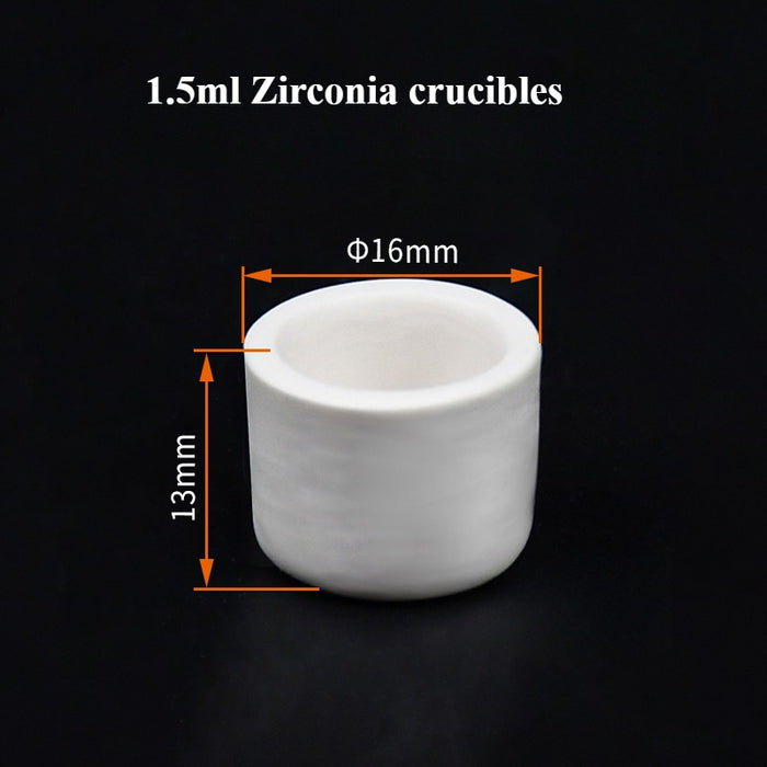 Zirconia Crucibles Zirconia Ceramic Crucible Cylinder | NEXACULE - Zirconia Crucibles