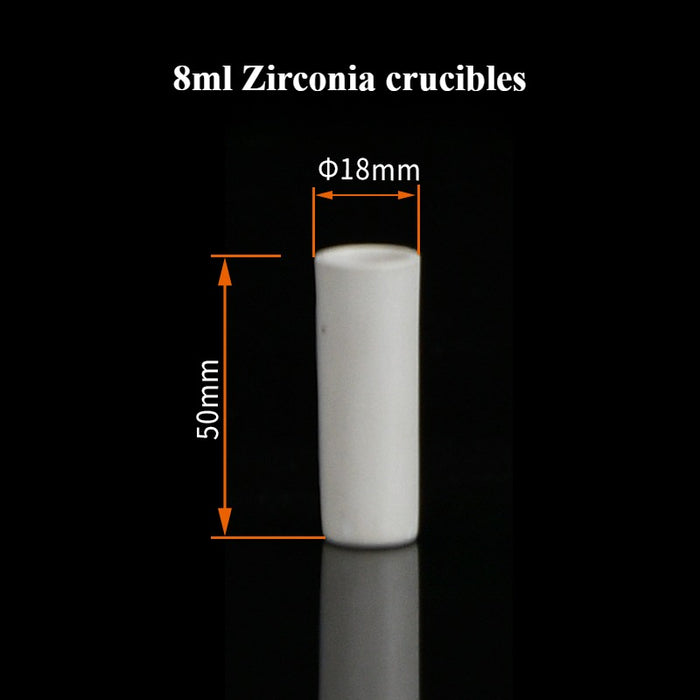 Zirconia Crucibles Zirconia Ceramic Crucible Cylinder | NEXACULE - Zirconia Crucibles