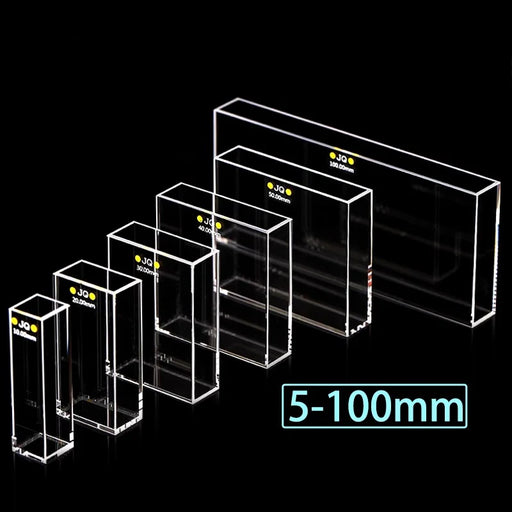 Quartz Cuvettes Five Polished Windows Fluorescence Detection Cells | NEXACULE - Fluorescence Cuvettes