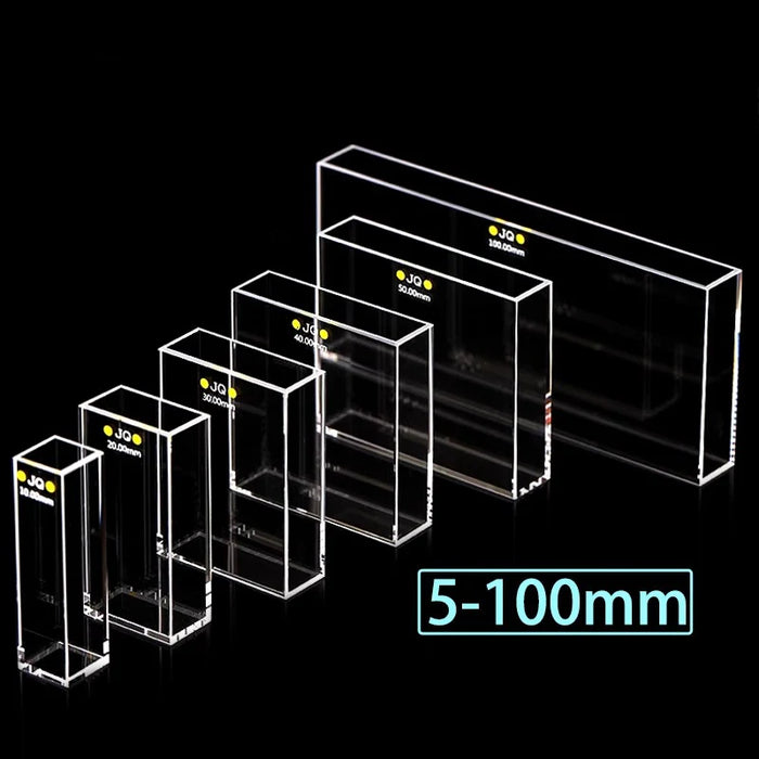 Quartz Cuvettes Five Polished Windows Fluorescence Detection Cells | NEXACULE - Fluorescence Cuvettes
