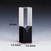 50ul Sub-Micro Quartz Cell with Black Walls and Lid for Lab | NEXACULE - Subminiature Cuvettes