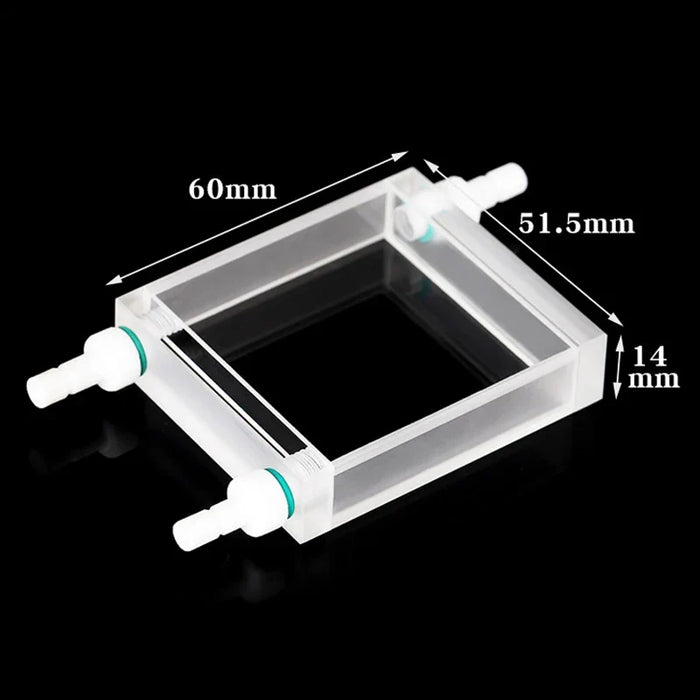 27ml Quartz Flow Cell Cuvette pLAh length 10mm Two Way Light | NEXACULE - Flow Cuvettes