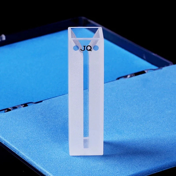 700ul Micro Cell with Frosted Walls and Lid Quartz Cuvette | NEXACULE - Subminiature Cuvettes