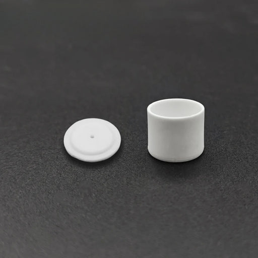 600μl Alumina Large Crucibles with Lid for ME-30077260 for Mettler Toledo/Mettler Al2O3 Sample Pans | NEXACULE - Sample pan/Crucible with lid