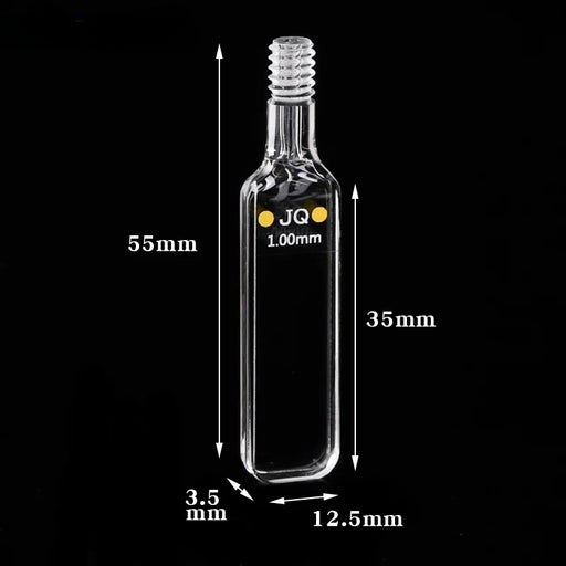 Quartz Cuvette Cells with Screw Cap Colorimetric Cuvette | NEXACULE - UV Quart Cuvettes
