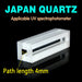 560ul Micro Quartz Cuvette with Lid 4mm Two Polished Windows| NEXACULE - UV Quart Cuvettes
