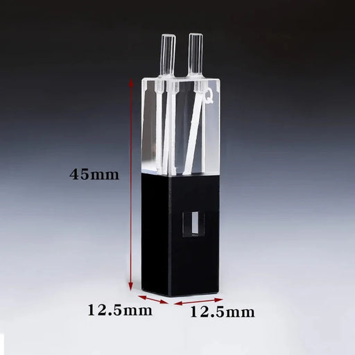 250ul Quartz Fluorescence Flow Cuvette Cells with Glass Tub | NEXACULE - Flow Cuvettes