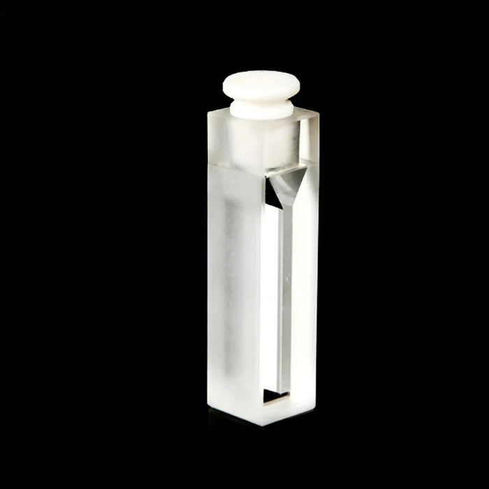 700ul Micro Quartz Cuvette Cell with Stopper 10mm  for Lab | NEXACULE - Subminiature Cuvettes