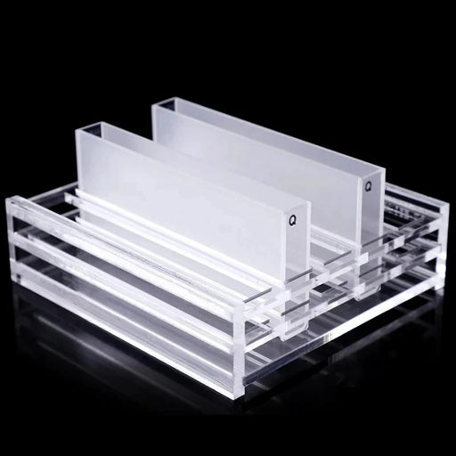 2 pcs Quartz Cuvette Cells100mm JGS1 for Spectrophotometer Lab | NEXACULE - UV Quart Cuvettes