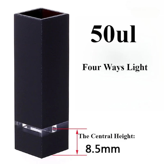 Sub-Micro Fluorescence Quartz Cell with Black Walls for Lab | NEXACULE - Subminiature Cuvettes
