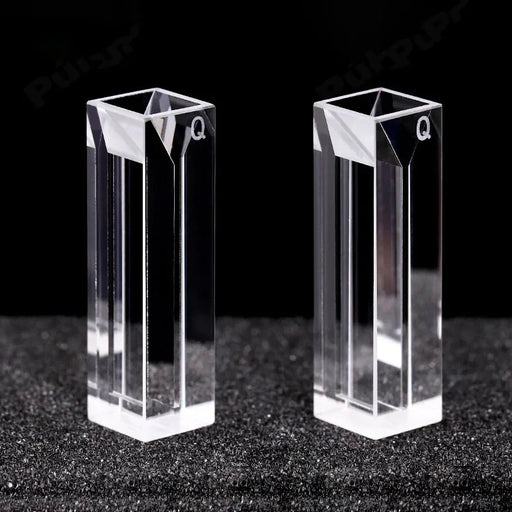 Micro UV Quartz Cuvette Fluorescence 10mm Cells with Lid | NEXACULE - Subminiature Cuvettes