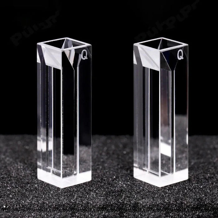 Micro UV Quartz Cuvette Fluorescence 10mm Cells with Lid | NEXACULE - Subminiature Cuvettes