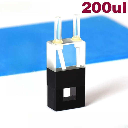 200ul Quartz Flow Cuvettes with Glass Tube 6mm Quartz Cell | NEXACULE - Flow Cuvettes