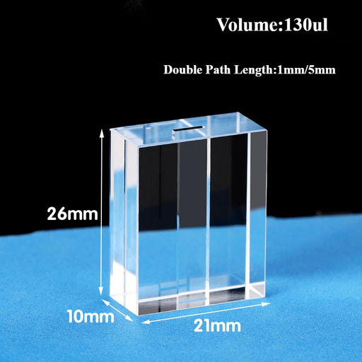 ZETA Potentiometer Quartz Flow Cuvettes Quartz Smaple Cells| NEXACULE - Flow Cuvettes