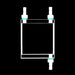 27ml Quartz Flow Cell Cuvette pLAh length 10mm Two Way Light | NEXACULE - Flow Cuvettes