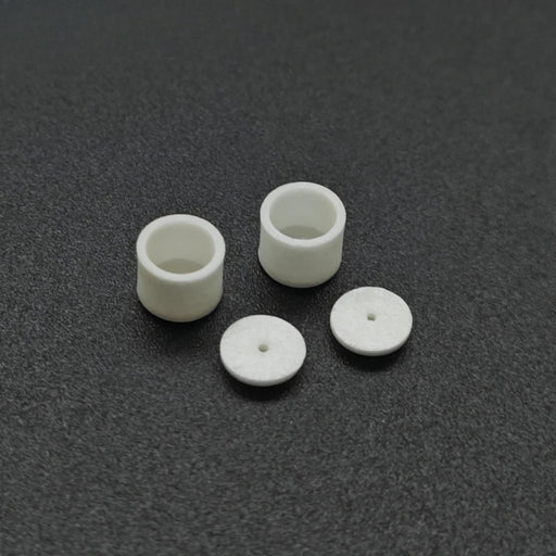 50μl Zirconia Ceramic Crucibles with Lids/Covers D5*4mm for Setaram Thermal Analysis Sample Pans | NEXACULE - Sample pan /crucible with lid