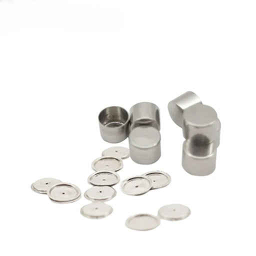 150μl Platinum Crucible Without Pin With Lid for ME-00024126 for Mettler Toledo/Mettler PT Pans | NEXACULE - Sample pan/Crucible with lid