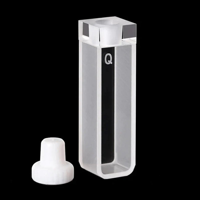 Quartz Closed Cuvette Airtight 1cm Paired UV Quartz Band Plug| NEXACULE - Sealed Cuvettes