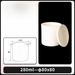 99% Al2o3 Crucibles Furnace Aluminum Crucible with Lid | NEXACULE - Alumina Ceramic